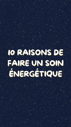 Si tu es dans ce cas, le soin énergétique est ta solution ! Lesquels ressens tu ? #soin #magnétisme #guérison #vitalite #liberation