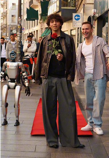 Gabriele Greco on the Red Carpet