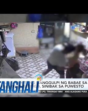 Pulis na kitang nanggulpi ng babae sa isang viral video, sinibak sa puwesto | Balitanghali