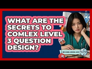 What Are The Secrets To COMLEX Level 3 Question Design? - Med School Survival Guide