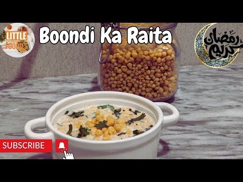 Home Made Boondi Recipe By littlefoodies Cooking channel| Boondi Raita Recipe| Beasan ke Bondiya.