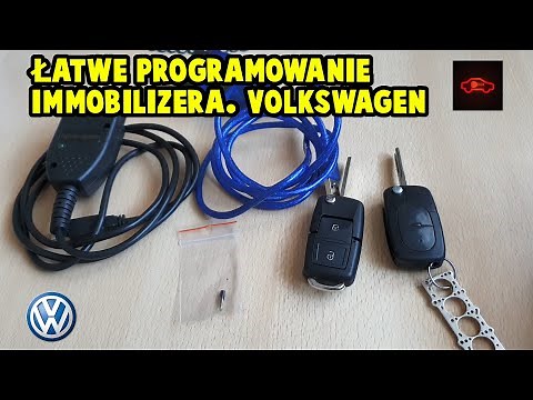 How to program a new key (immobilizer) for VAG cars: VW, Audi, Seat, Skoda. Golf IV key.