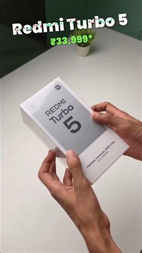 Redmi Turbo 5 ASMR Unboxing!