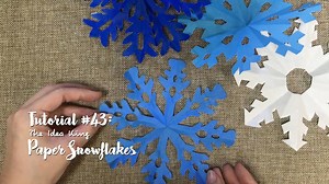 86K views · 278 reactions | DIY Paper Snowflakes Tutorial ❄️ Let’s...