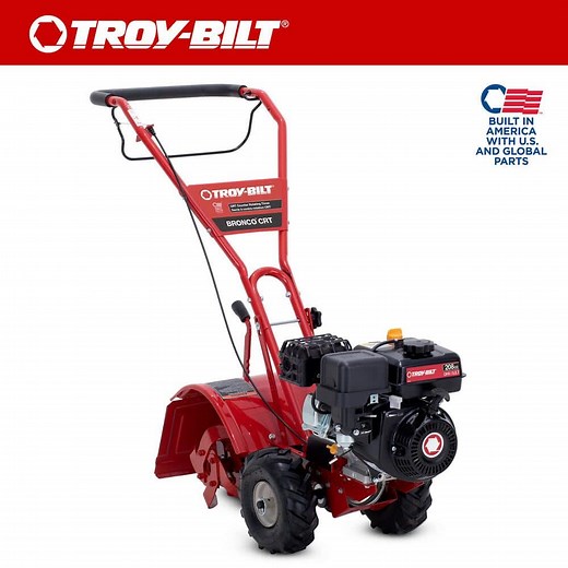 Reviews for Troy-Bilt Bronco 14 in. 208 cc OHV Engine Rear Tine Counter Rotating Gas Garden Tiller | Pg 1 - The Home Depot