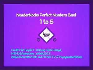 Numberblocks Perfect Numbers Band 1 to 5 full