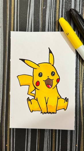PencilArtByAmi on Instagram: "Beginners Can Draw Pokémon Like This! Learn how to draw Pokémon in just a few seconds! 🖊️ Easy cartoon drawing tutorial for beginners and kids. Follow along and try this quick Pokémon sketch! #pokemon #drawing #shorts #pokemondrawing #howtodraw #artshorts #animeart #pikachu #easydrawing #cartoondrawing #drawingtutorial #viralshorts #trending #artreels #explorepage✨ #drawingreels #art #sketching #shorts #artshorts #artshorts #drawingtutorial #artshorts #relaxingart