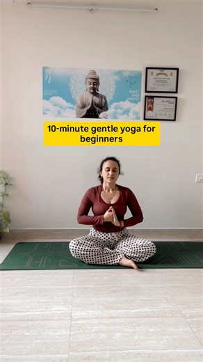 10-Minute Gentle Yoga for Beginners | Morning Yoga #morningyoga #beginnersyoga