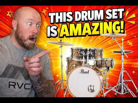 Unboxing Pearl Professional Maple Cain & Abel 4-Piece Shell Pack With 22" Bass Drum