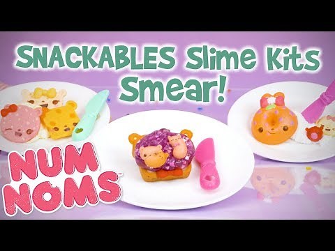 Num Noms | Snackables Slime Kits - Smear! | Official Play Video