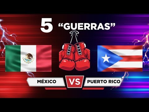 Las mejores peleas entre mexicanos y boricuas, la mejor rivalidad del boxeo