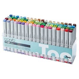Copic Classic Marker Pen, Multicoloured, 72 Piece Set