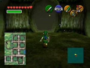 Legend of Zelda Ocarina of Time, Gold Skulltulas: Lost Woods