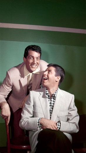 @goldenagecomedy on Instagram: "Jerry Lewis and Dean Martin on What’s My Line? (1954)."