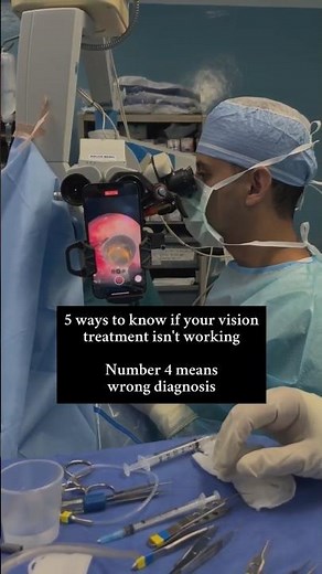 If your vision treatment isn’t giving you the clarity you expected, your eyes might be trying to t