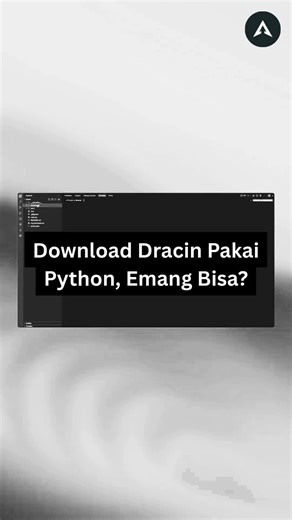 Download Dracin pakai Python… emang bisa? 👀 #fyp #foryou #foryoupage #python #dracin