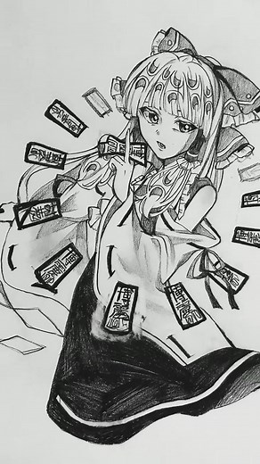 いちじくの推し当ててみてねん。 #東方イラスト #推しだけ本気