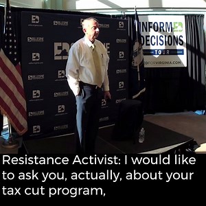 30K views · 508 reactions | Yesterday, a Resistance activist questioned me about my tax plan. She wasn’t armed with the facts: | Ed Gillespie | Facebook
