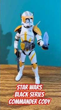 Star Wars Black Series CLONE COMMANDER CODY Figure Quick Look! #starwars #clonewars #blackseries