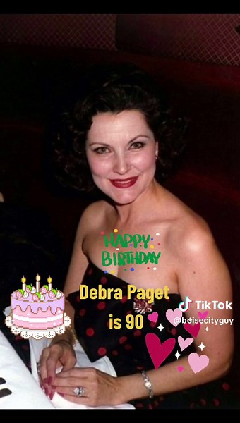 Debra Paget (born Debralee Griffin; August 19, 1933) is an American actress and entertainer. She is perhaps best known for her performances in Cecil B. DeMille's epic The Ten Commandments (1956) and in Elvis Presley's film debut, Love Me Tender (1956), as well as for the risqué (for the time) snake dance scene in The Indian Tomb (1959). #debrapaget #actress #hollywood #actresses #goldenageofhollywood #classicfilmstars