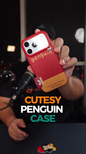 Cute Penguin iPhone Case for 15 Pro Max