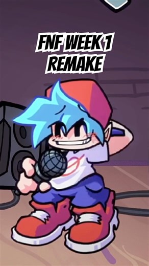 FNF WEEK 1 ANIMANIA REMAKE #fnf #fnfmod #animation
