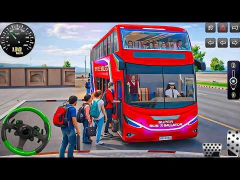 New Bus Simulator Long Drive - Realistic Bus Simulator Pick All Passengers - Android Gameplay