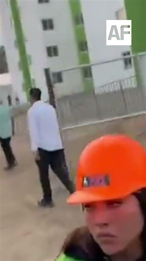 “Out with Armenta!”: Protesters in front of Sheinbaum in Puebla