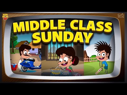 Middle Class Sunday | Relatable | Mama Alludu | Village Comedy | Funmoji 2D | Infinitum