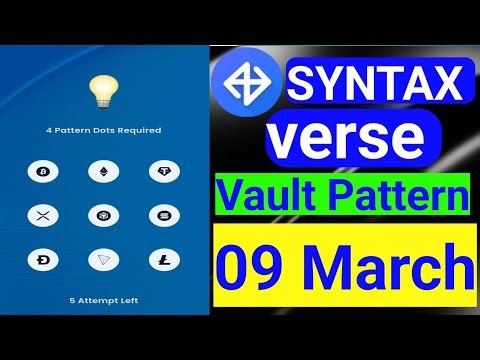 Syntax verse daily Vault Pattern | 09-10 march