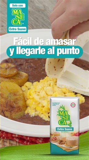 Si querés tortillas fáciles de hacer que queden suavecitas todo el día, elegí Maseca Extra Suave. ✨