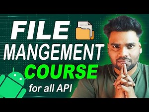 Complete Android File Management Course: Internal, External & Scoped Storage | Book Summary App