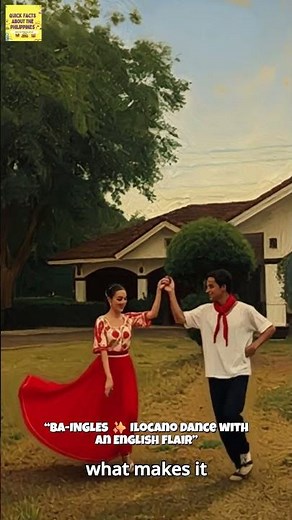 Ba Ingles — The Ilocano Dance with an English Twist 🇬🇧✨- (Animated) #shorts