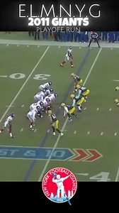 A FEW PLAYS FROM THE GIANTS 2011 PLAYOFF RUN 🏆💙 #nyg #newyorkgiants #newyorkgiantsfootball #giants #nygiants #football #nfl #bigblue #giantspride #togetherblue #gmenszn #giantsnews #giantsdaily #giantsforever #giantsnation #gmen_world #bigblueny #bigbluenewyorkgiants #giantsnationallday #giantsbreakingnews #nyfootballtalk #giantstoday #bigbluenewyorkgiants #footballseason #nfceast #elmnyg #reelsvideo #reelsfb #reelsviral | Eye Love My New York Giants