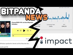 Bitpanda News - Neuer Podcast & neues Affiliate System (Impact) -