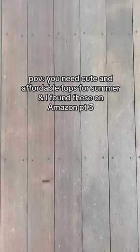 Cute and Affordable Summer Tops 2023 on Amazon