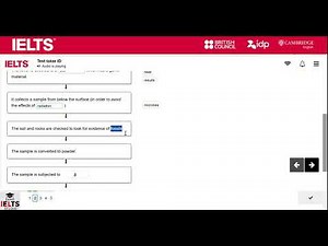 computer based IELTS test