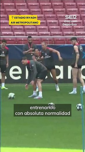 🏆🔥 The Metropolitano is preparing to host its first Champions League 'semi' matches