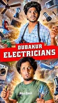 ⚡Dubakur Electricians 😳 | Current Problem😂 | Tamil Comedy | Roll The Script
