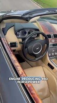 30K Mile 2006 Aston Martin DB9 Volante