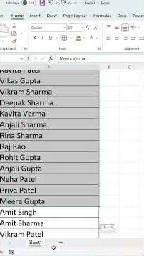 Excel Me Surname Kaise Hataye 😱 | Remove Last Name in 1 Second | Excel Trick 🔥