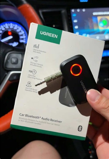 la mejor forma de ponerle bluetooth a tu auto si no tiene. #auxtobluetooth #aux #auxcord #tiktokshopmemorialday #SummerVibes