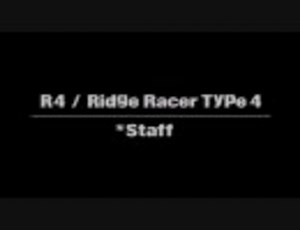 R4-RIDGE RACER TYPE4　ED　スタッフロール　画質向上版