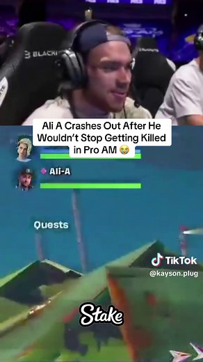 Mongraal's Pro AM Struggles with Ali A in Fortnite