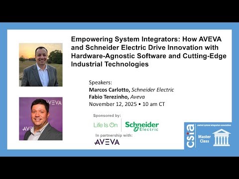 Empowering System Integrators: How AVEVA and Schneider Electric Drive Innovation