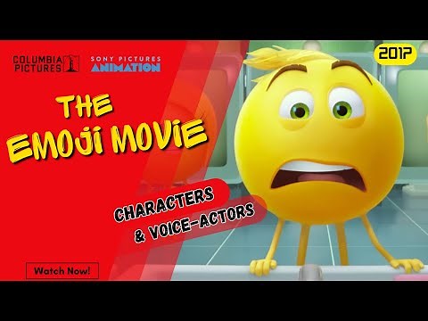 The EMOJI Movie (2017) | Characters and Real Voice Actors
