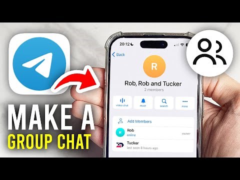 How To Make Group Chat In Telegram - Full Guide