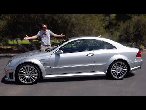 The Mercedes-Benz CLK63 AMG Black Series Is a German Muscle Car
