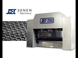 Expanded Metal Machine: 8ft Heavy-Duty Clamping Type