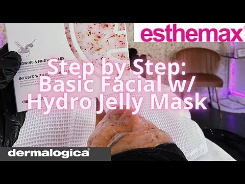 Basic Facial With Hydro Jelly Mask (Step by Step)